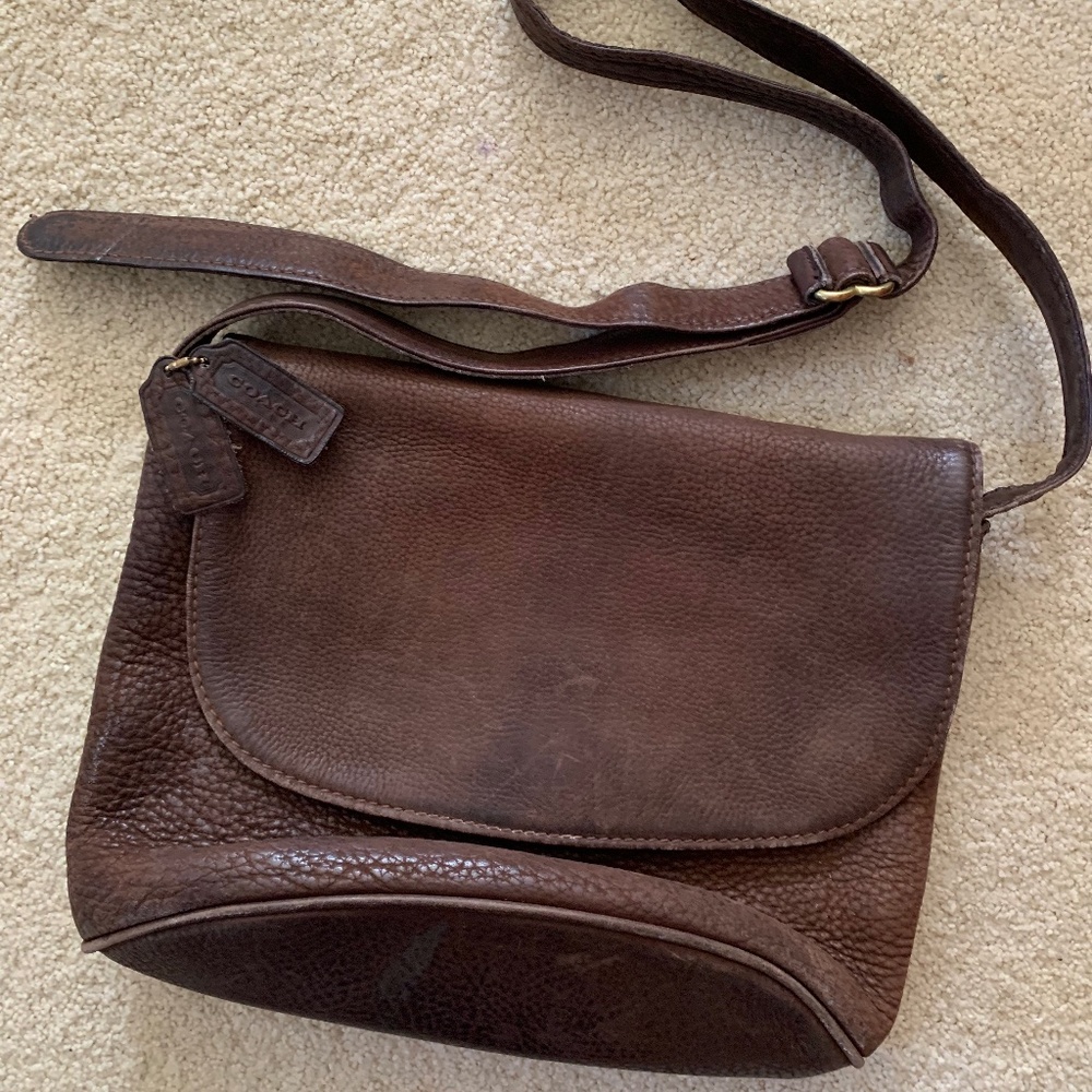 Vintage Coach Sonoma Nubuck Shoulder Bag
